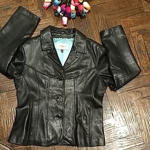 FINAL PRICE🔥 Vintage since (1899) wilson jacket Leather sz(L)
